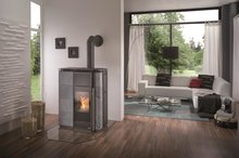 Koppe Tayo speksteen stroomloze pelletkachel